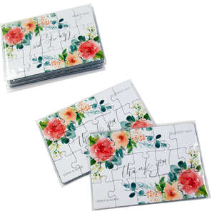 Tarjetas Puzzle 15 piezas - 40 unidades