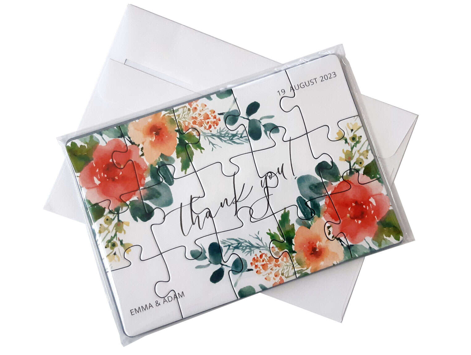 Puzzle Cards 15 pcs - 8 pack
