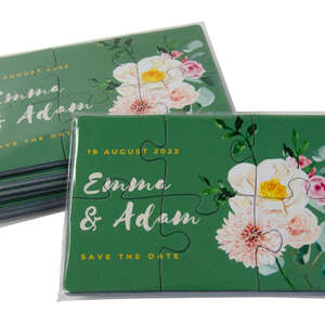 Puzzle Cards 6 pcs - 8 pack - 8 x 6 Pieces