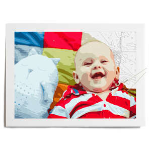 Paint by Numbers 28x20 - Your photos as piece of art