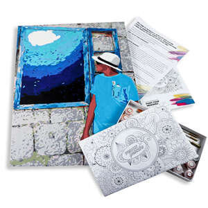 Custom Paint by Numbers 28x20 - FRAME - $ 71.26