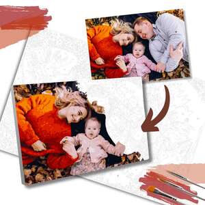 Custom Paint By Numbers Kit