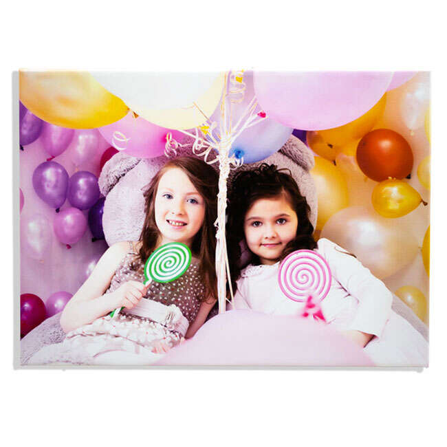 Custom photo canvas print